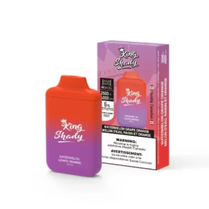 King Watermelon Grape Orange Nicotine Free Disposable Vape 6000 Puffs