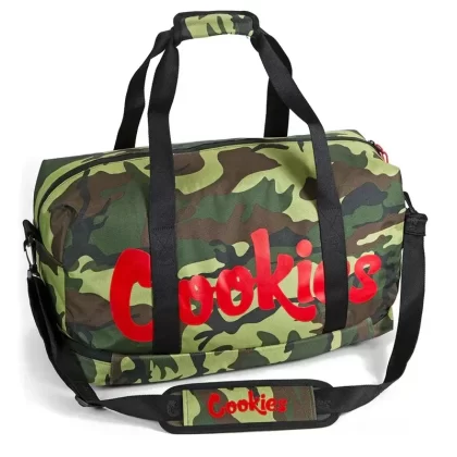 Cookies Explorer Duffle Bag Nylon and Polyester - color#Red>Navy>Grey>Green Camo