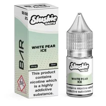 White Pear Ice Slushie Bar Nic Salts E-Liquid