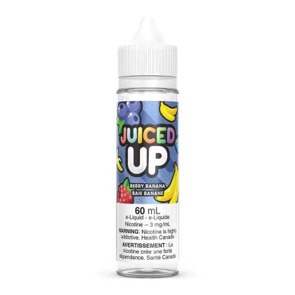 Juiced Up Freebase E-Liquid – Berry Banana 60ml - Nicotine Strength#6mg/ml