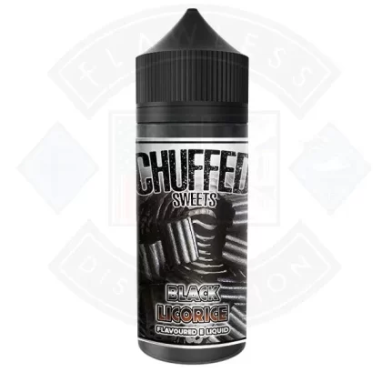 Chuffed Sweets – Black Licorice 0mg 100ml Shortfill E-Liquid