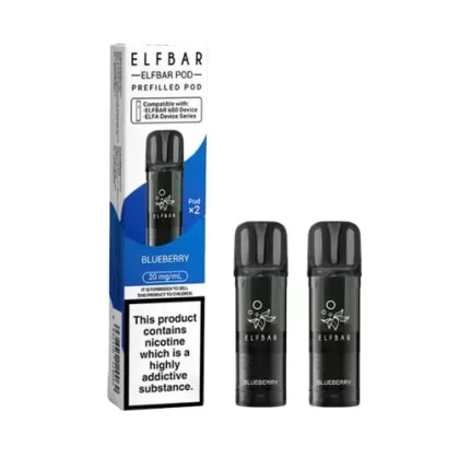 Elf Bar 600 Prefilled Pods X2 - Strawberry Raspberry Cherry Ice
