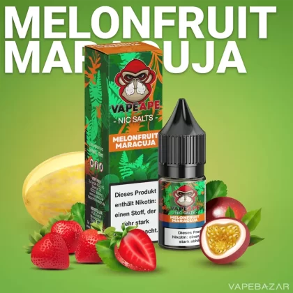VapeApe – Melonfruit Maracuja – Nic Salts - Vapebazar