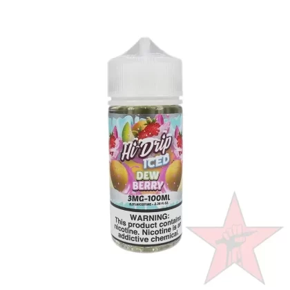 Hi Drip – Dew Berry Iced – 100mL - Nicotine (mg)#3