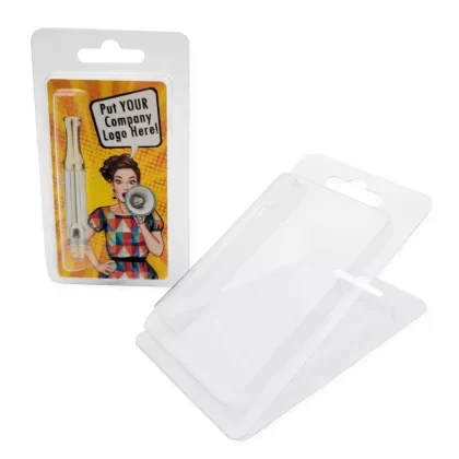 Clamshell Blister Pack (Fits 1 ml Cartridges) - Choose Style#Standard>Premium~Choose Price Tier#Single Unit (Less Than Box Qty)>Box of 1000 (Bulk Discount Pricing) (E09F6D)