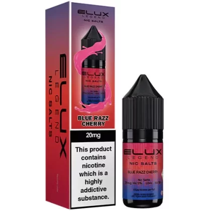 Blue Razz Cherry Nic Salt By Elux Legend - 20mg