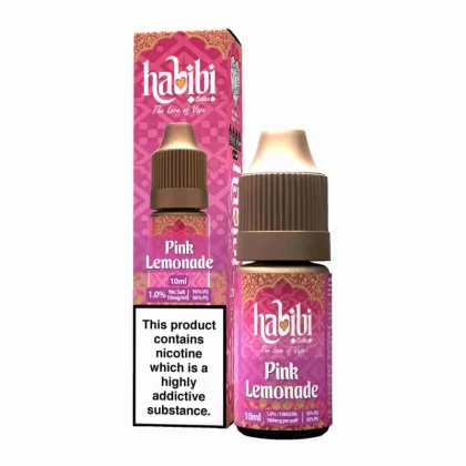 Habibi Pink Lemonade Nic Salt Vape Juice - 10 Pack