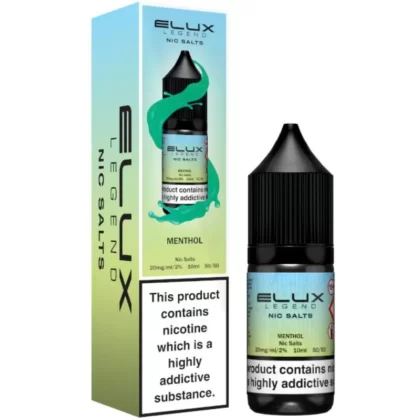 Menthol Nic Salt E-Liquid Legend Series by ELUX (10ml) - 20mg