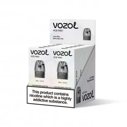 Vozol Ace Max pods - 0.6 ohm