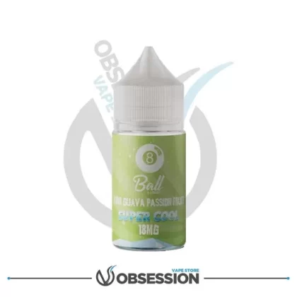 8 Ball Kiwi Guava Passion Fruit Super Cool MTL E-Liquid 30ml