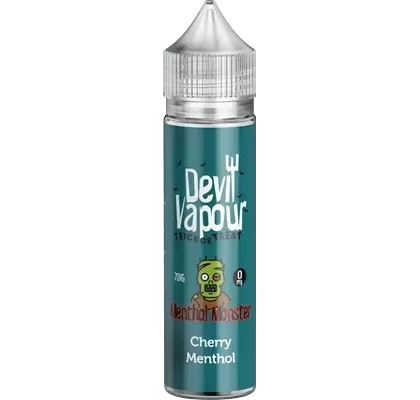 CHERRY MENTHOL E LIQUID BY DEVIL VAPOUR 50ML 70VG