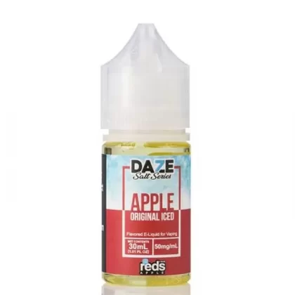 7 Daze Salt – ICED Reds Apple 30ml (30 , 50 mg)