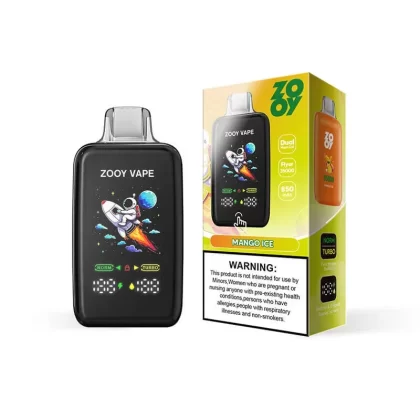Zooy Flyer 35000 Puffs Disposable Vape - Flavors#Mongo Ice>Strawberry Red Bull>MR Blue>Watermelon Ice>Blueberry Ice>Strawberry Kiwi>Blueberry Watermelon>Fizzy Cherry Cola>Summer Peach Ice>St (F39C64)