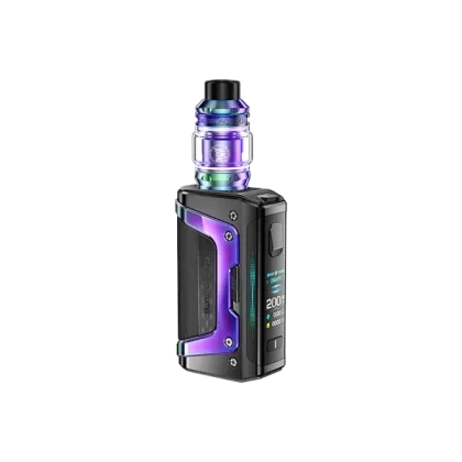 Aegis Legend 5 Kit by GeekVape - Color#Aurora Rainbow>Carbon Black>Earth Brown>Glacier Green>Twilight Blue (9E265F)