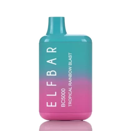 ELF BAR BC5000 5000 Puffs Disposable Vape 13ML Tropical Rainbow Blast Elf Bar
