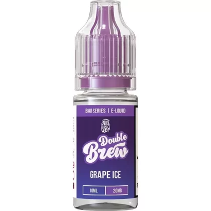 Grape Ice Double Brew Bar Series Nic Salts – 5mg, 10mg & 20mg – Pack of 10