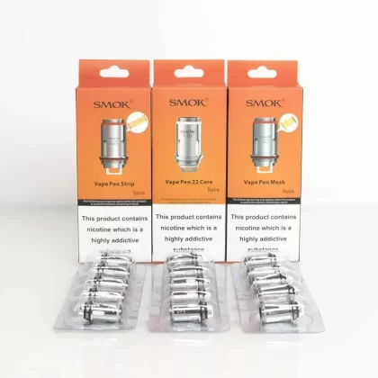 SMOK Vape Pen 22 Kit Replacement Coils 0.3Ohm Dual Core Coil Same Day Dispatch