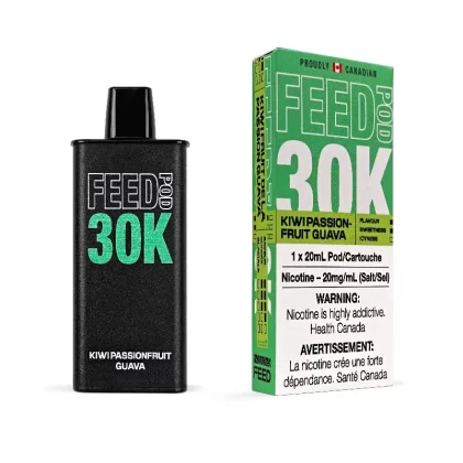 Feed 30K Kiwi Passionfruit Guava Prefilled Pod