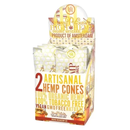 High Hemp Honey Pot Swirl Pre-rolled Cones - Product#Honey Pot Swirl~Packaging#15 Packs of 2>2 Pack