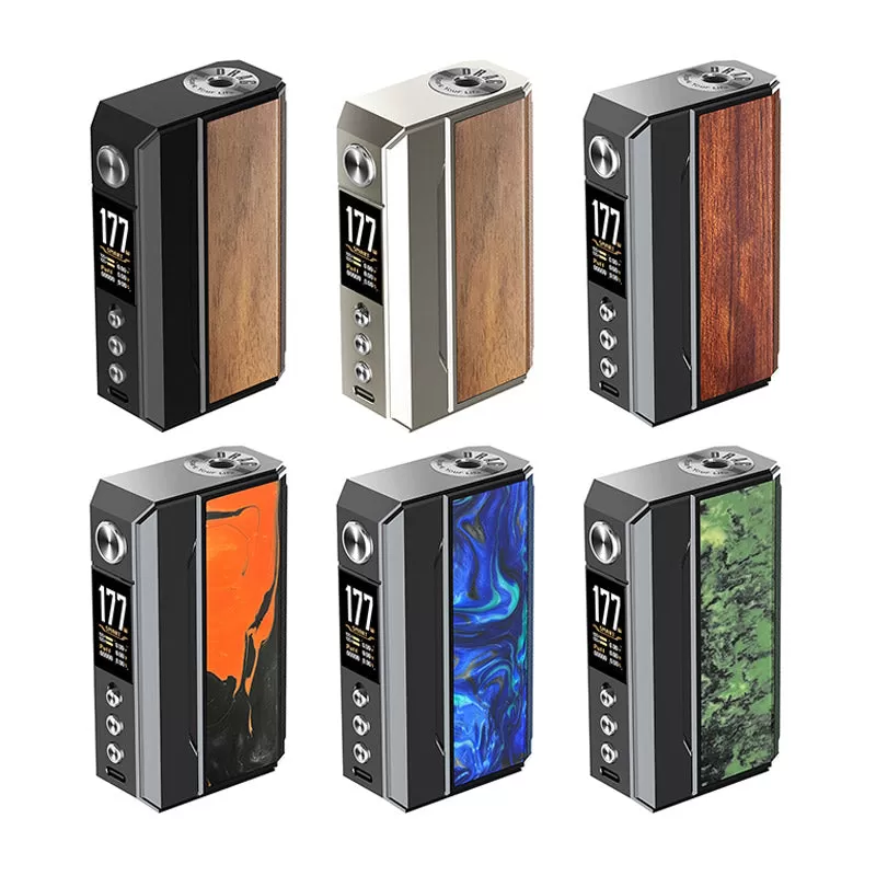 VOOPOO Drag 4 Box Mod - Gunmetal+Ocean Blue/Resin Series(Standard)