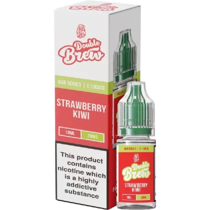 Ohm Brew Double Brew Nic Salt E-Liquid Strawberry Kiwi
