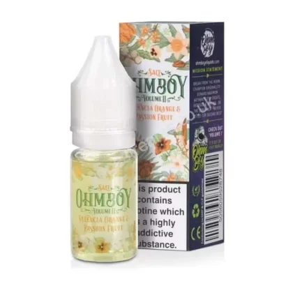 Valencia Orange & Passion Fruit Nicotine Salt E-Liquid By Ohm Boy Volume II - Vapestreams Co