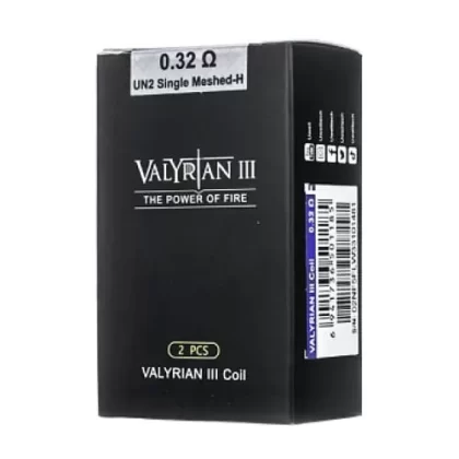 Uwell Valyrian 3 Coils - 2 Pack; 0.14 Ohm UN2 Dual, 0.32 Ohm UN2 (94013A)