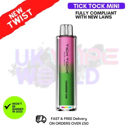 Strawberry Kiwi Tick Tock Mini 2000 Puff Kit