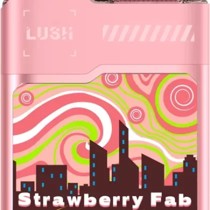 Strawberry FAB DIGIFLAVOR Geek Bar LusH – 20k Puff Disposable Vape