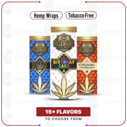 Billionaire Hemp Wraps – 50/25’s - Thevapersworld