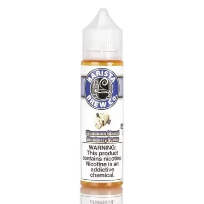 CINNAMON GLAZED BLUEBERRY SCONE E LIQUID BY BARISTA BREW CO 50ML 80VG