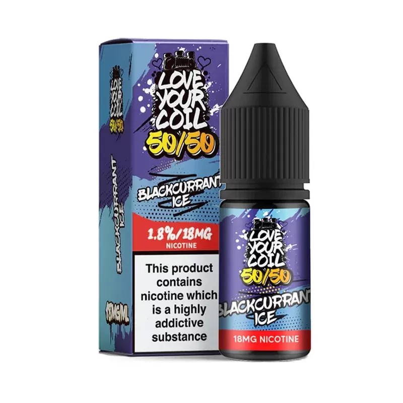 Blackcurrant Ice Love Your Coil 10ml E Liquid