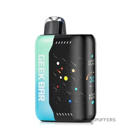Geek Bar Pulse X Disposable Vape - Flavor#ATL Mint>Banana Taffy Freeze>Blackberry Blueberry>Blackberry B-Burst (B-Pop)>Blue Rancher>Blue Razz Ice>Cool Mint>Grapefruit Refresher>Lemon Heads>L