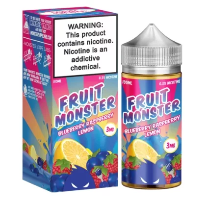 Blueberry Raspberry Lemon by Fruit Monster 100ml - Vape Product, Vape Product