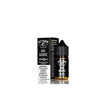 Cuttwood Salt Nic – Boss Reserve – 30ml – Banana Vape Juice