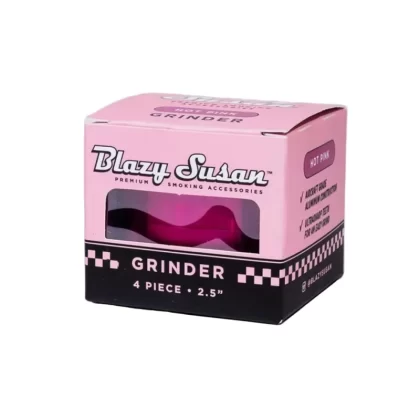 Blazy Susan 4-Piece Aluminum Grinder 2.5 New & Improved Design - Green