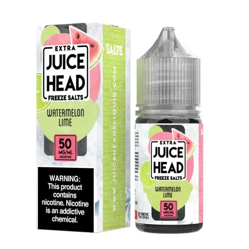 Juice Head Freeze Salt E-Liquid – Watermelon Lime Freeze – 30ml