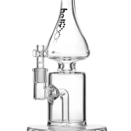 GRAV Helix Straight Base w/ Fixed Downstem Bong - Ejuicewarehouse