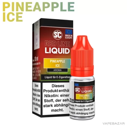 SC Red Line Liquid – Pineapple Ice - Vapebazar