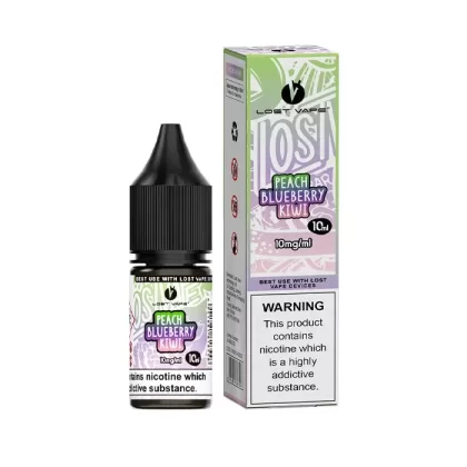 Peach Blueberry Kiwi Nic Salt E-Liquid by Lost Vape